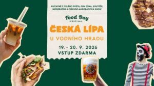 Food Day Festival – Česká Lípa u Vodního hradu Lipý (19.–20. září 2026)